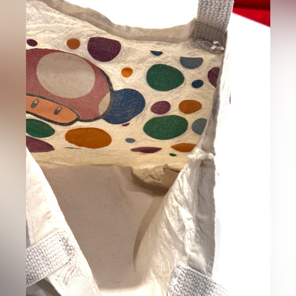 Limited Edition Club Nintendo Super Mario Mushroom Tote Bag - Picture 8 of 9